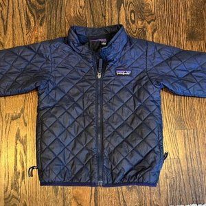 Patagonia kids nano puff jacket 4T Navy